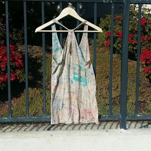 Lovely Asian Inspired Tank Top - Picture 2 of 8